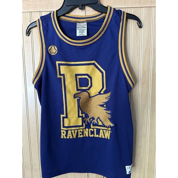 Box Lunch Tops - Harry Potter Ravenclaw Jersey Blue Size Small Blue Gold Box Lunch